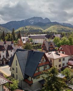 Nespecifikovaný výhled na hory nebo výhled na hory při pohledu z bed and breakfast