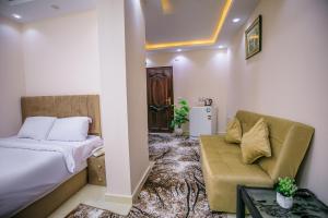 Letto o letti in una camera di Mak Pyramids View