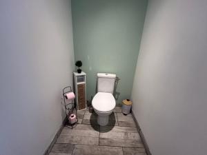 Koupelna v ubytování Studio