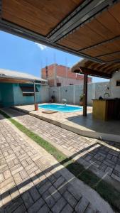 Der Swimmingpool an oder in der Nähe von Estalagem Nogueira