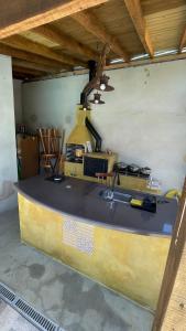 Küche/Küchenzeile in der Unterkunft Estalagem Nogueira