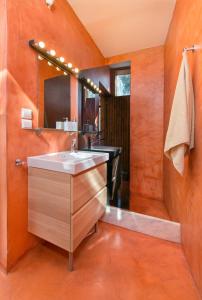 Et badeværelse på Villa Ixia