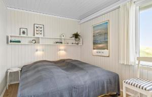 Ένα ή περισσότερα κρεβάτια σε δωμάτιο στο Two-Bedroom Holiday Home In Pandrup