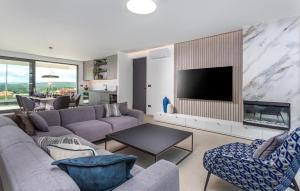 TV a/nebo společenská místnost v ubytování Villa Punat Hills With Pool 2