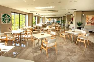 Restaurace v ubytování First Joy Hotel