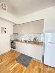 Η κουζίνα ή μικρή κουζίνα στο Al Mare