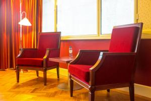 Posezení v ubytování Hotel Boshof