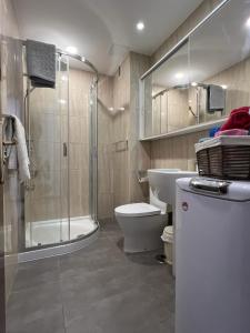 Et badeværelse på Viña de mar cosy Apartment