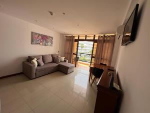 Et tv og/eller underholdning på Viña de mar cosy Apartment