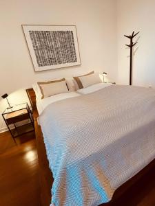 Ένα ή περισσότερα κρεβάτια σε δωμάτιο στο Oceanview 4 U - Close to Lisbon!
