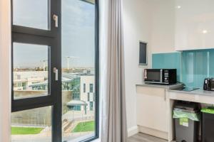 Eldhús eða eldhúskrókur á UCD Campus Accommodation