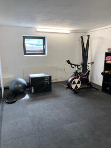 Centrum fitness w obiekcie Appartements Wolf