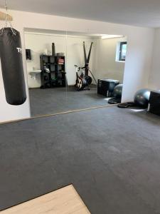 Centrum fitness w obiekcie Appartements Wolf