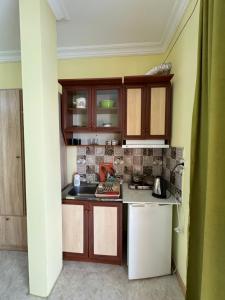 Cucina o angolo cottura di Гостевой дом при кафе оазис