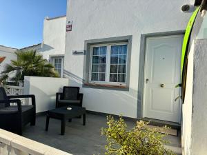 A balcony or terrace at Villa Residencial El Guaidil