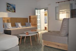 Posezení v ubytování Klados Studios & Apartments