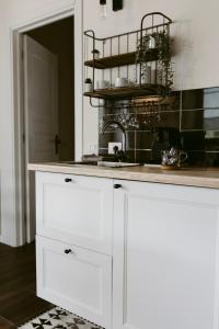 A kitchen or kitchenette at LA CASETTA Malpensa Guesthouse