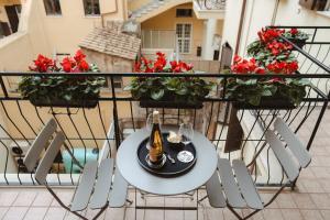 Balkón nebo terasa v ubytování Lifestyle and Suites