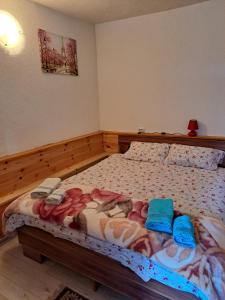 Postel nebo postele na pokoji v ubytování Apartman Mountain