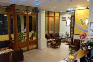 O zonă de relaxare la Siri Poshtel Bangkok