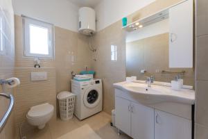Koupelna v ubytování Apartments Bilopavlović