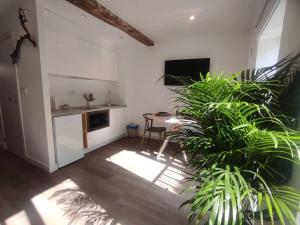 Nhà bếp/bếp nhỏ tại Lepanto3 - Apartamento amplio y luminoso para disfrutar de Ourense