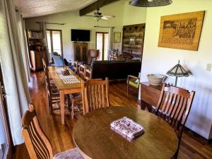 A restaurant or other place to eat at Appalachian Farmhouse- A Homestead Experience