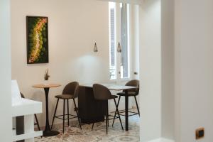 Posezení v ubytování Lifestyle and Suites