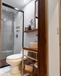 Kupatilo u objektu Sabbia By LD Hoteles
