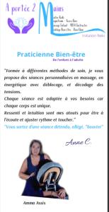 a screenshot of a website with a picture of a woman at La Maison du Canal de Rompsay - 5 min de la Rochelle in Périgny