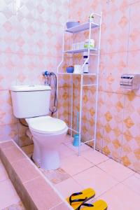 Koupelna v ubytování Ahva II Residence