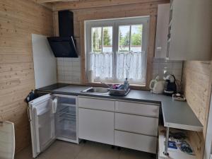 Kuchyň nebo kuchyňský kout v ubytování A&M Apartamenty