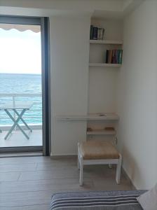 Nespecifikovaný výhled na moře nebo výhled na moře při pohledu z apartmánu