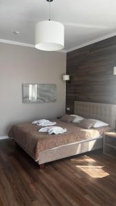 Cama o camas de una habitación en Карпати Кайзервальд апарт