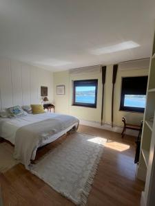 Postel nebo postele na pokoji v ubytování Dúplex Isthar playa de Usil