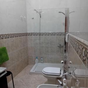 A bathroom at Happy Holiday