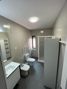 Koupelna v ubytování La Alameda