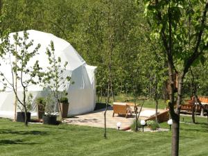 Taman di luar Glamping Beograd