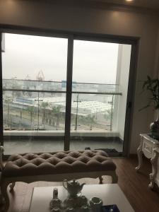Ruang duduk di S1-05A11A The Sapphire Hạ Long 2 phòng ngủ 2 giường đôi 2 vệ sinh