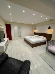 Voodi või voodid majutusasutuse HOME 12 toas