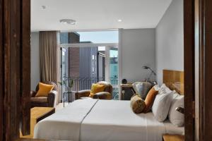 Katil atau katil-katil dalam bilik di King and Queen Hotel Suites