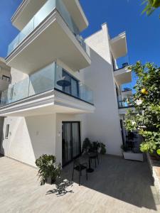 Balkón nebo terasa v ubytování Poseidon Hotel 2 Ksamil + 16 fotografií