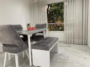 Prostor za sedenje u objektu Hermoso apartamento en El Poblado