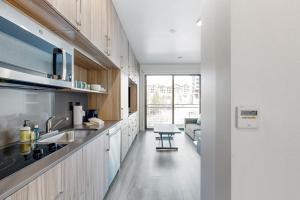 Kuchyň nebo kuchyňský kout v ubytování Canyons Resort Village #206