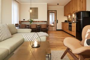 Køkken eller tekøkken på Binnendiek Haus 1 Comfort-Apartment 5