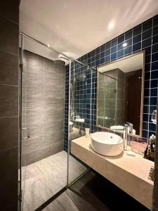 Kúpeľňa v ubytovaní Sea View Premier Apartment - Apec Mandala Mui Ne