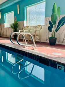 Bazén v ubytování Aspen Hotel nebo v jeho okolí