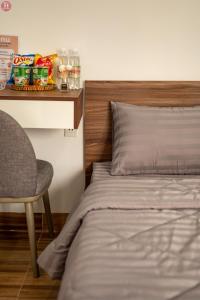 Cama ou camas em um quarto em Tân Hoà Homestay Da Nang