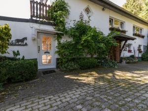 シュマレンベルクにあるCosy apartment in Menkhausen near the ski areaの白い家