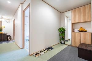 Kuchyň nebo kuchyňský kout v ubytování Travel Palace Miyuki